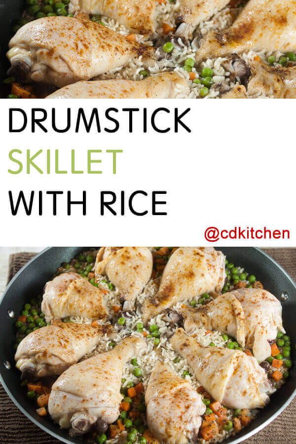 Drumstick Skillet with Rice Recipe