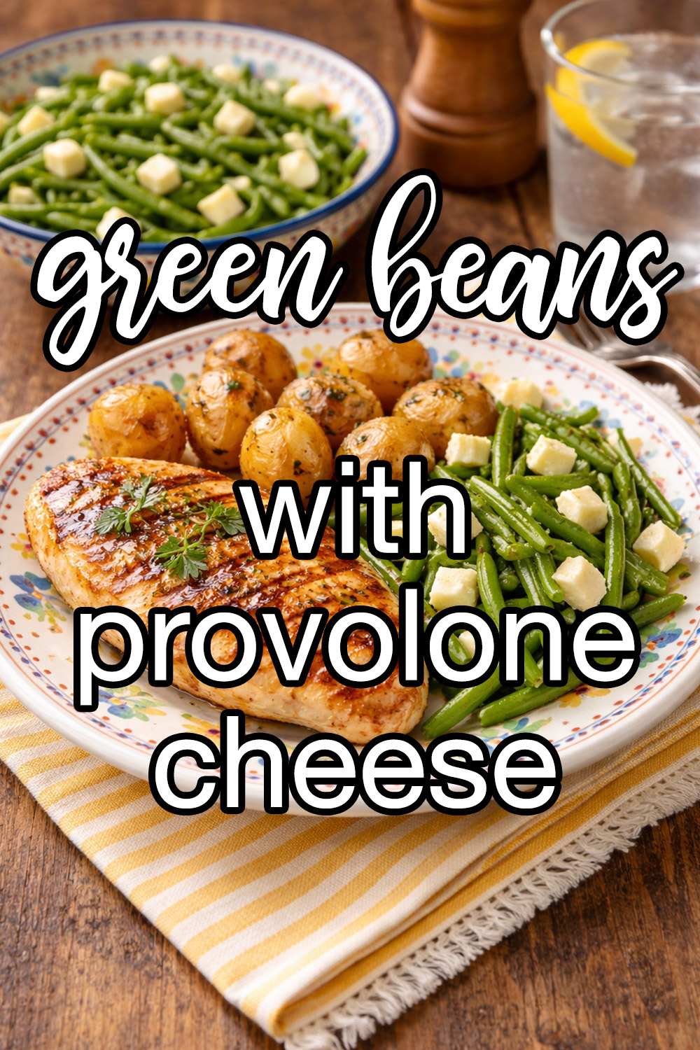 Green Beans With Provolone Cheese Recipe