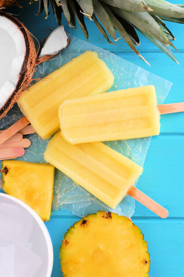 Pina Colada Popsicles Recipe