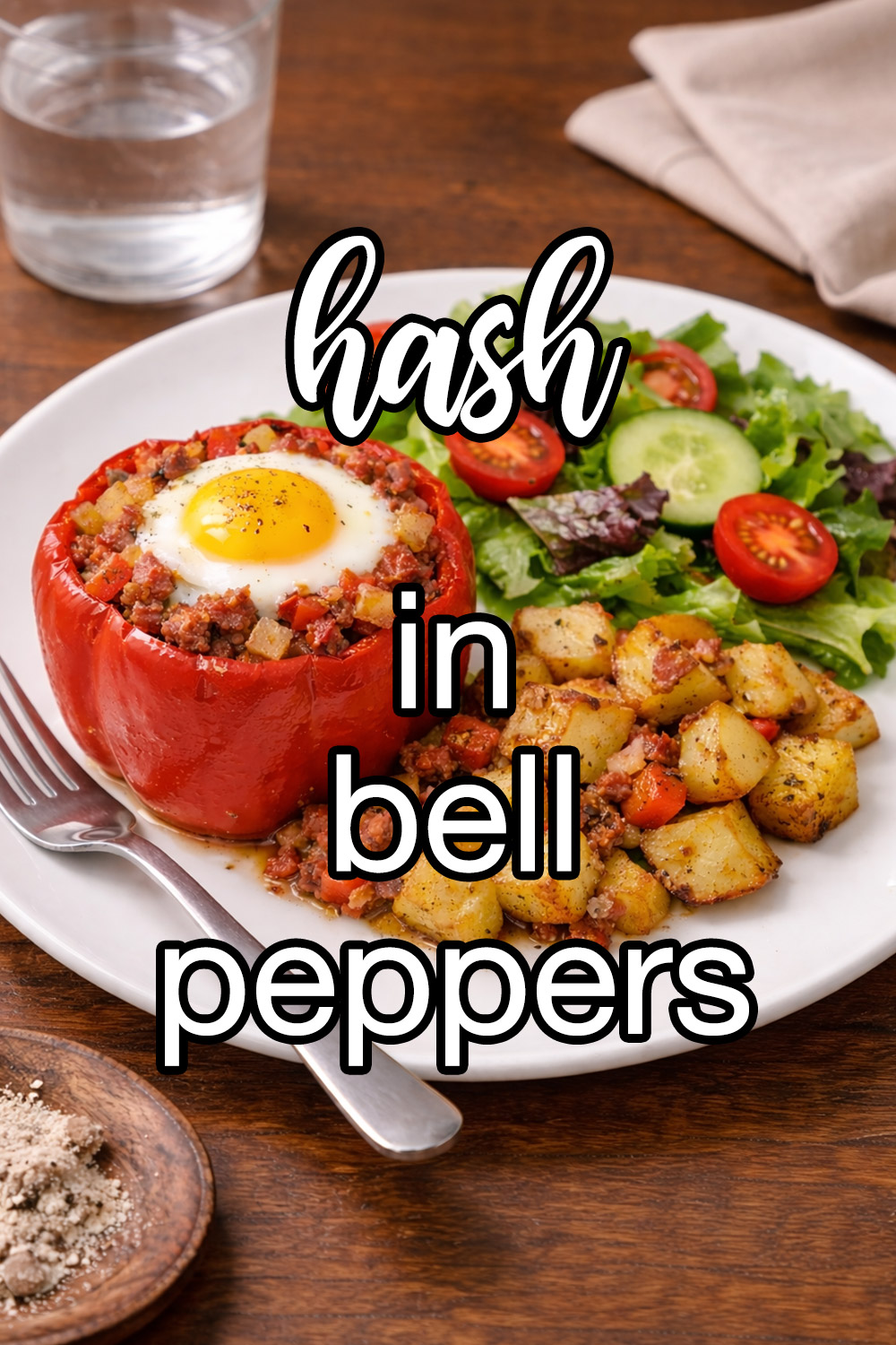 Ronald Reagan's Corned Beef Hash in Bell Peppers Recipe