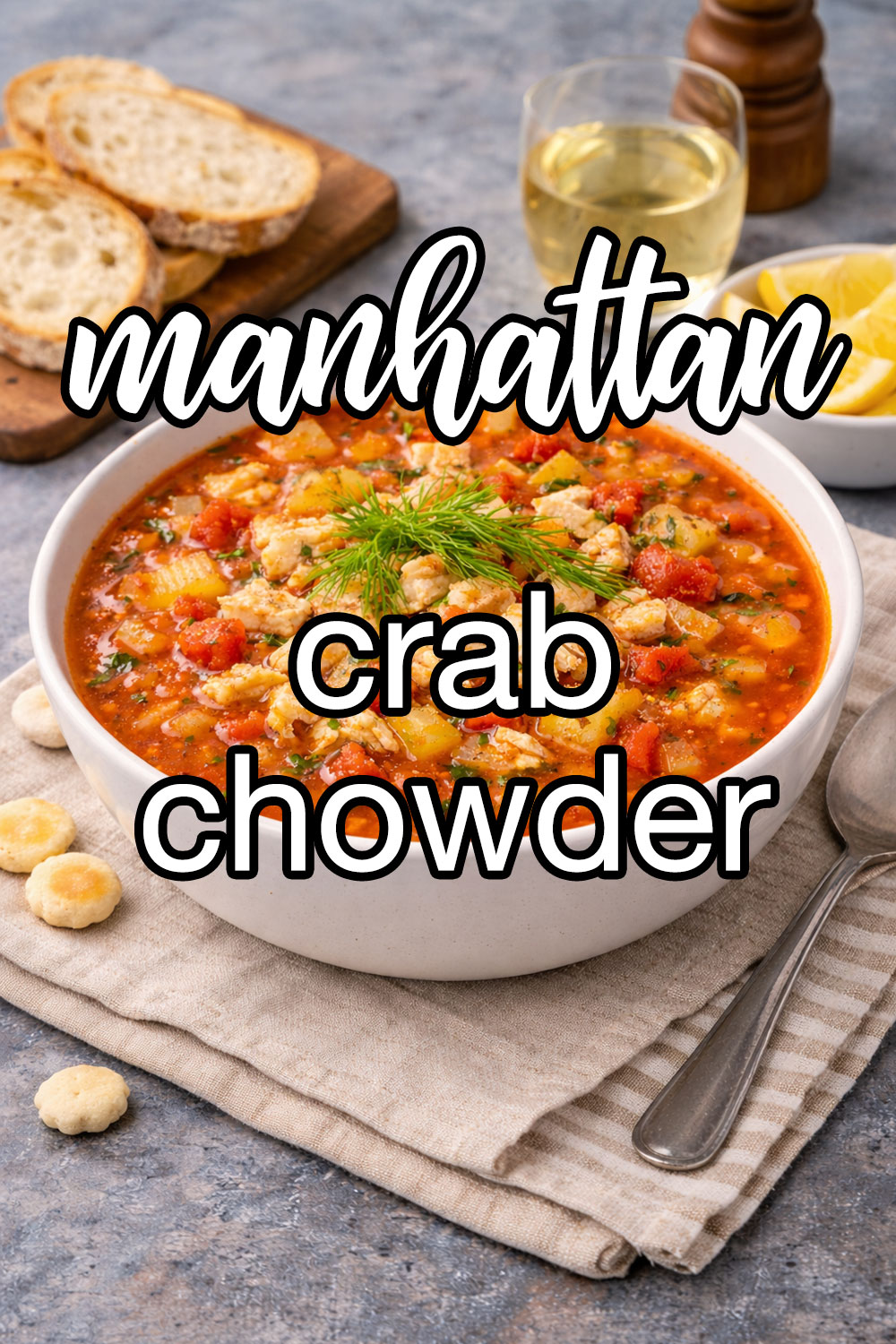 Manhattan Crab Chowder Recipe
