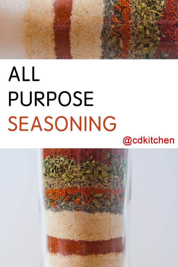 All Purpose Seasoning Recipe