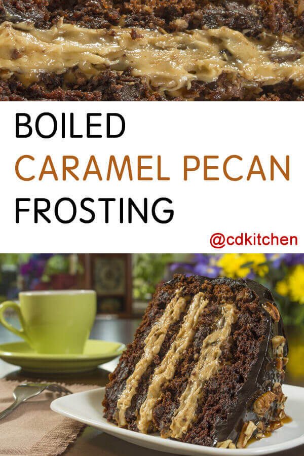 Boiled Caramel Pecan Frosting Recipe