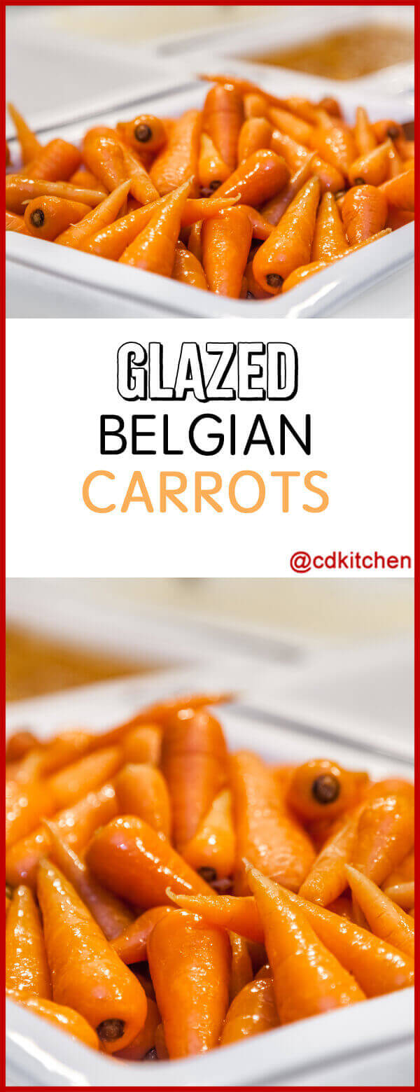 Glazed Belgian Carrots Recipe
