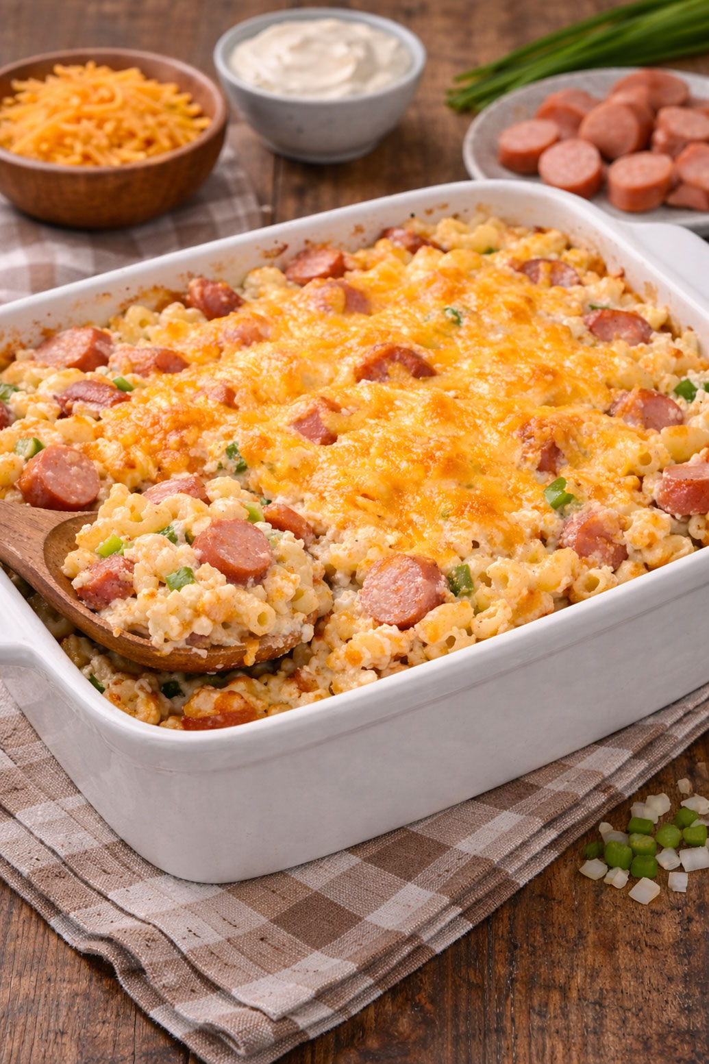 Hot Dog Casserole Recipe