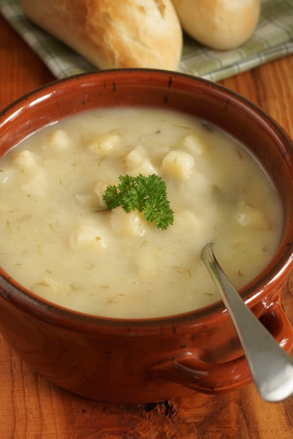 La Madeleine's Potato Soup Recipe
