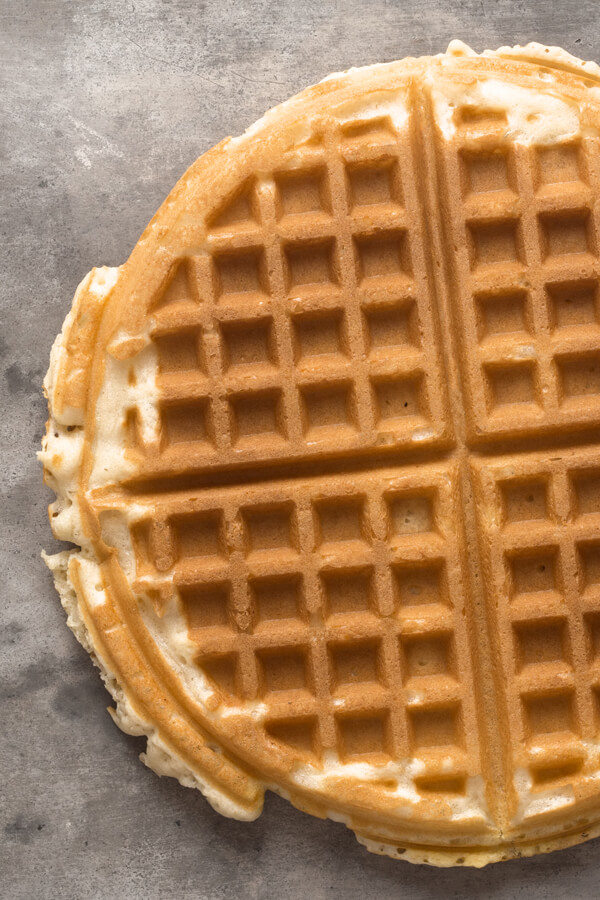 Shortbread Waffles Recipe