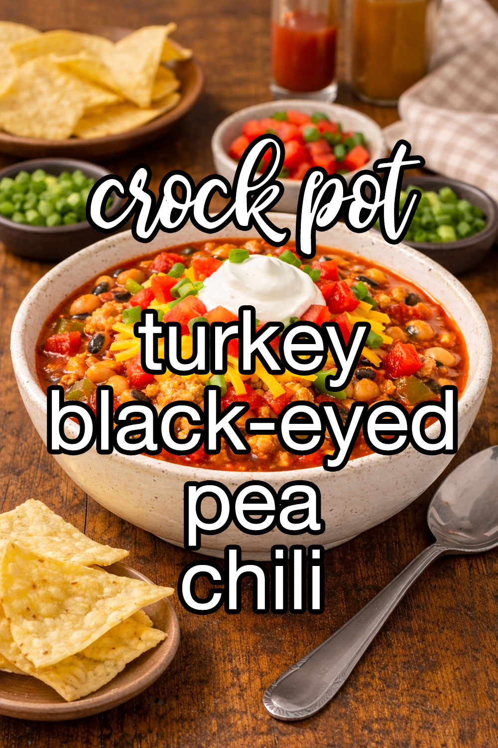 Turkey and Black-Eyed Pea Chili Recipe