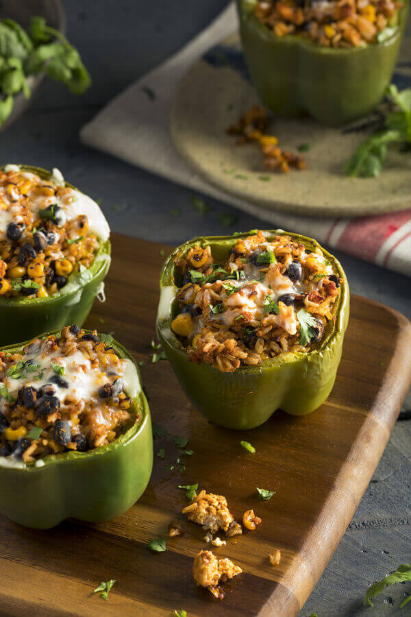 4 Ingredient Stuffed Peppers Recipe
