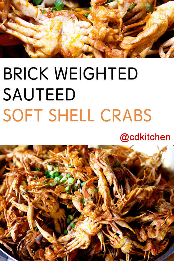 Brick Weighted Sauteed Soft Shell Crabs Recipe  CDKitchen.com
