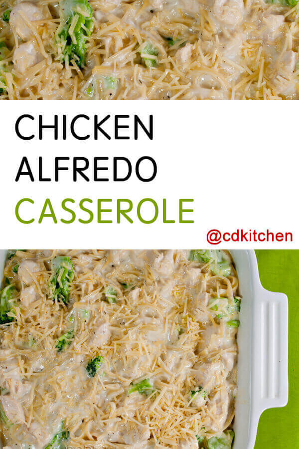 Chicken Alfredo Casserole Recipe