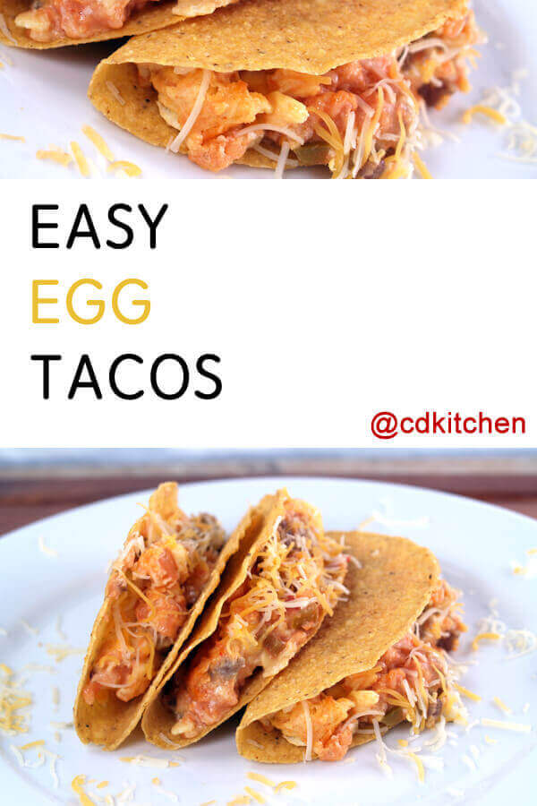 Easy Egg Tacos Recipe