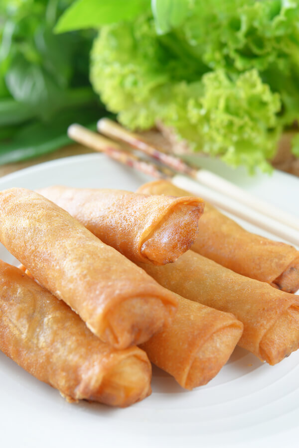 Pork And Shrimp Egg Rolls With Sweet And Sour Sauce Recipe