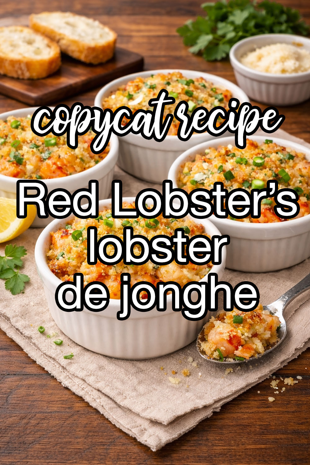 Red Lobster's Lobster De Jonghe Recipe