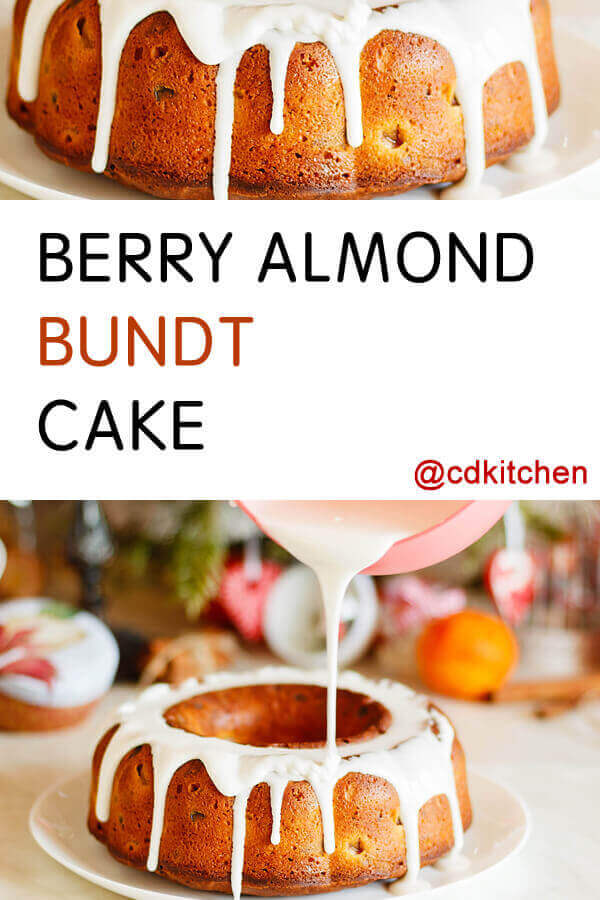 Berry Almond Bundt Cake Recipe
