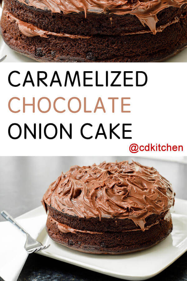 Caramelized Chocolate Onion Cake Recipe