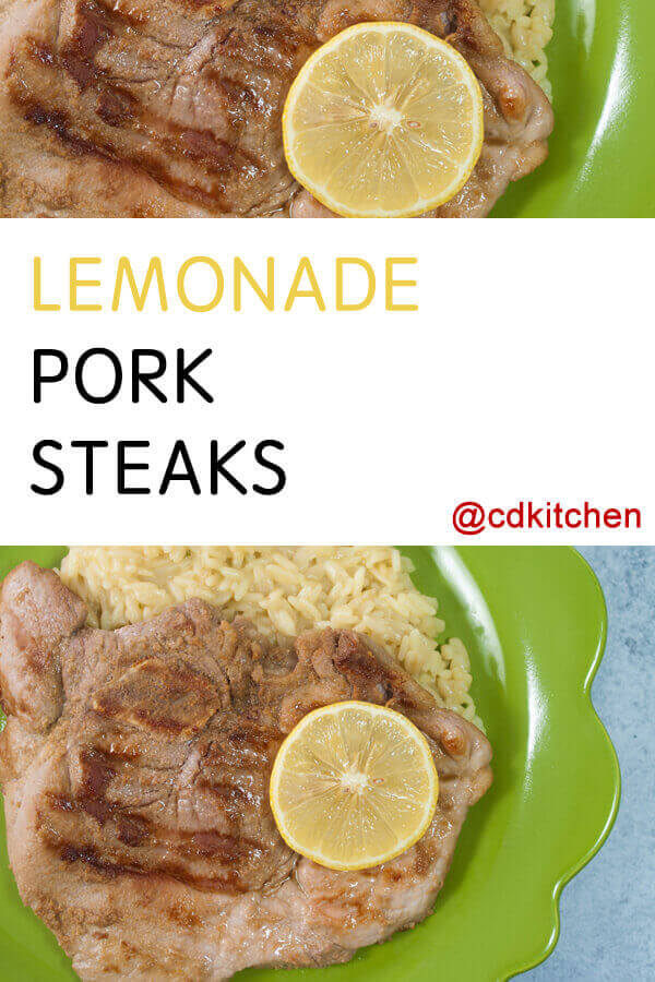 Lemonade Pork Steaks Recipe