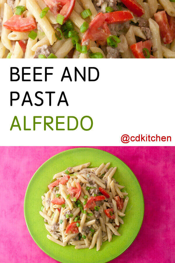 Beef And Pasta Alfredo Recipe