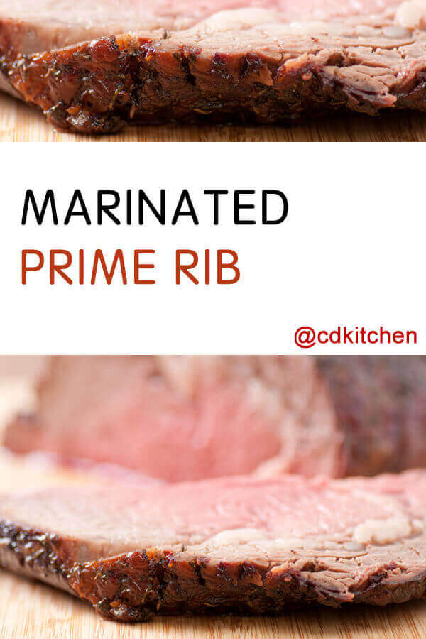 Marinated Prime Rib