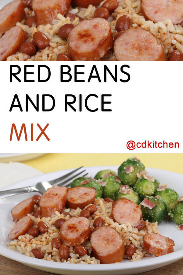 Red Beans And Rice Mix Recipe