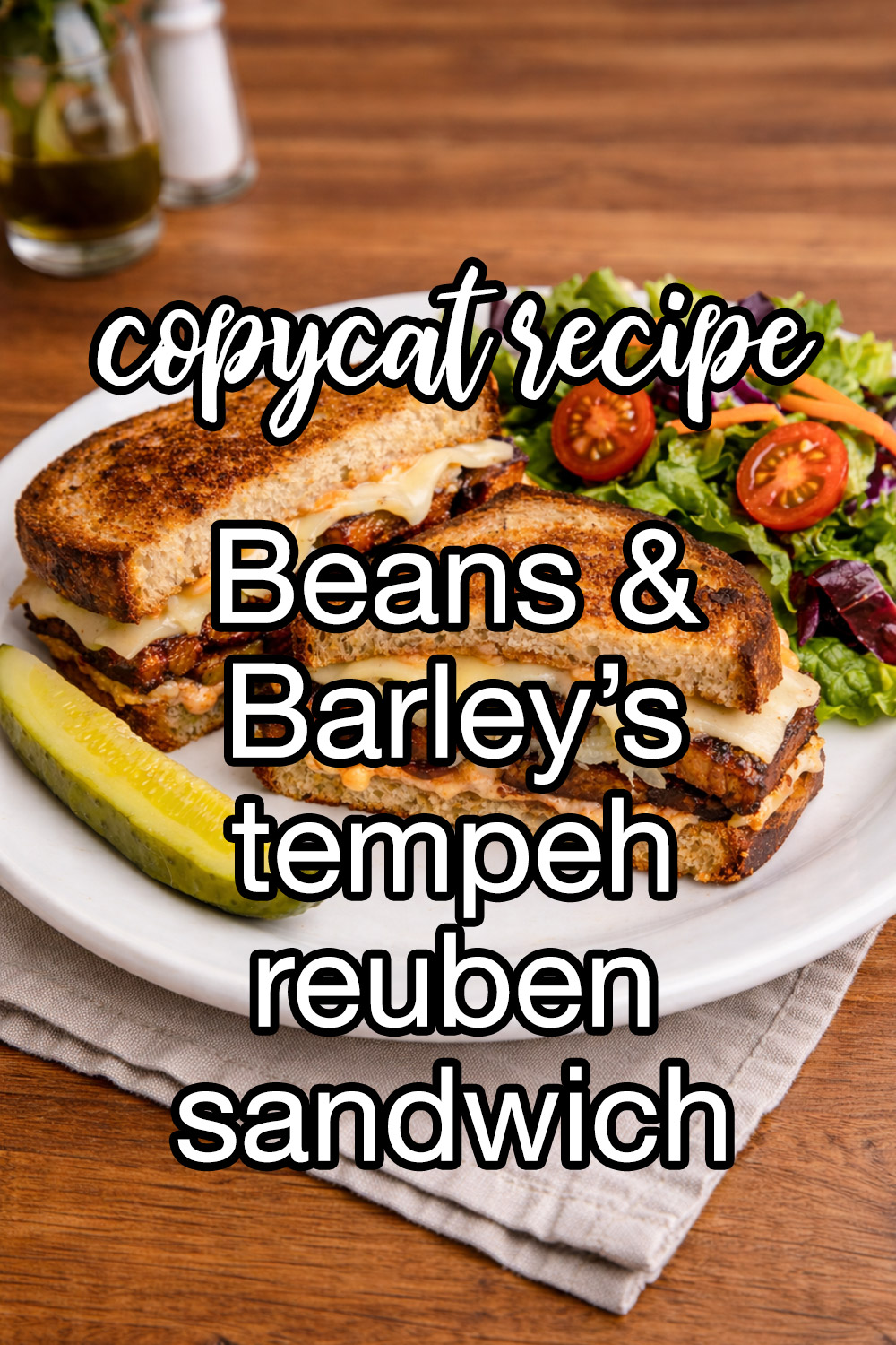 Beans & Barley's Tempeh Reuben Sandwich Recipe