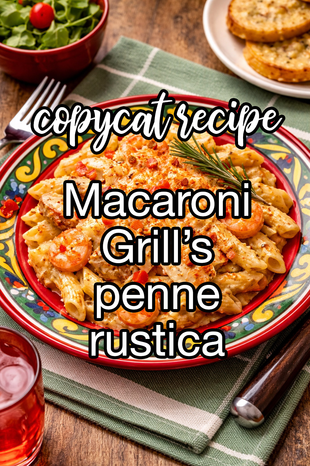 Macaroni Grill Penne Rustica Recipe