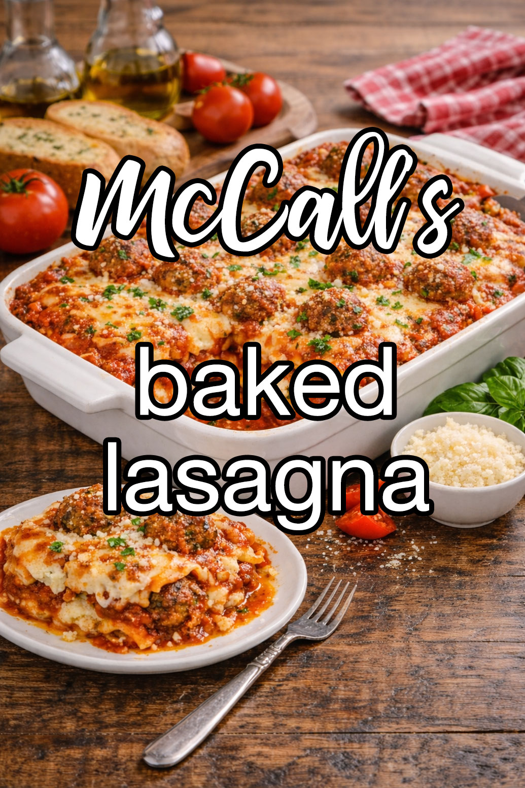 McCall's Baked Lasagna Recipe