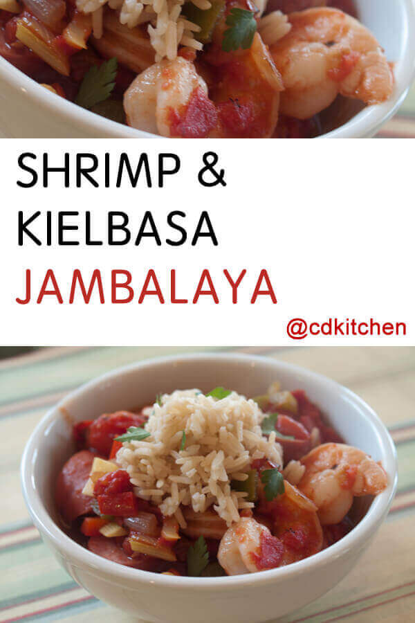 Shrimp & Kielbasa Jambalaya Recipe