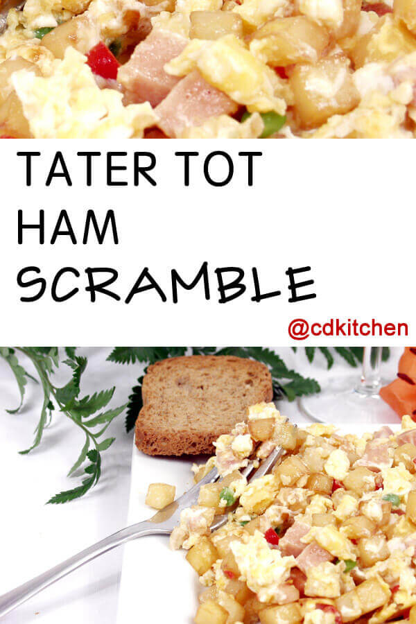 Tater Tot Ham Scramble Recipe