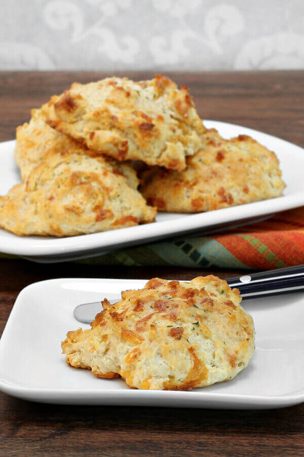 Cheese and Garlic Drop Biscuits Recipe