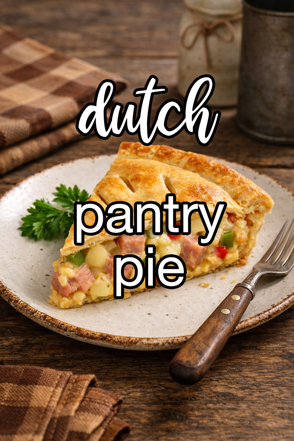 Dutch Pantry Pie Recipe