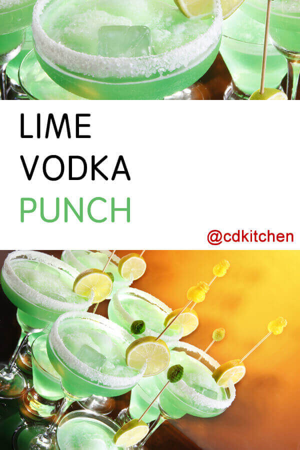 Lime Vodka Punch Recipe