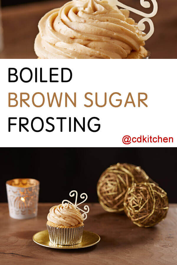 Boiled Brown Sugar Frosting Recipe from