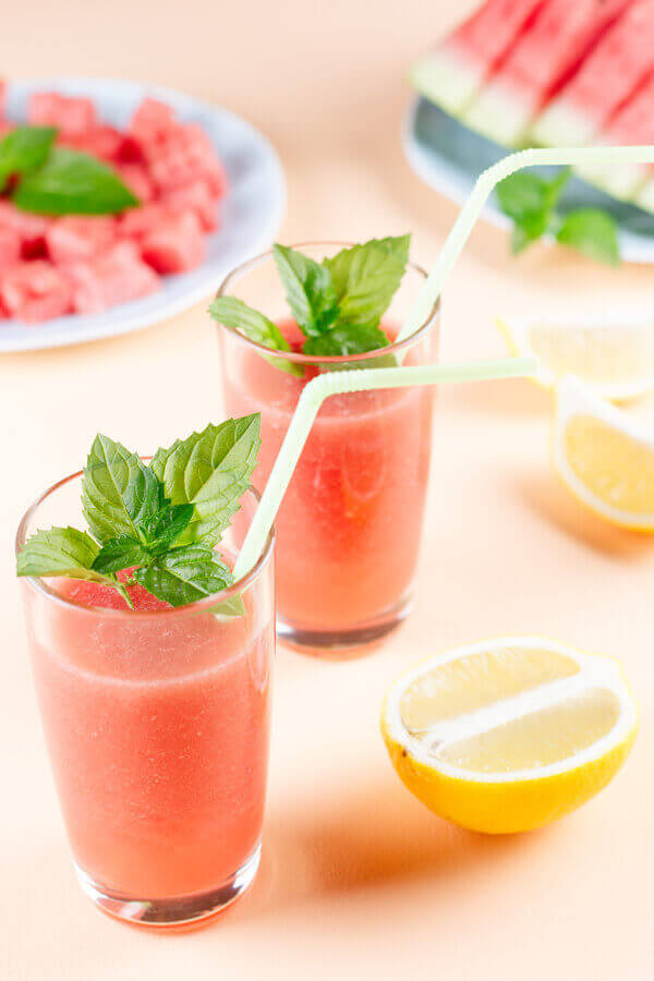 Lemon Sorbet And Watermelon Smoothie Recipe