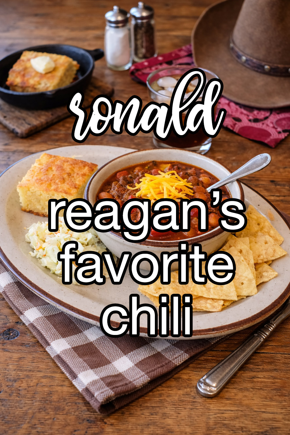 President Reagan's Favorite Homemade Chili Recipe