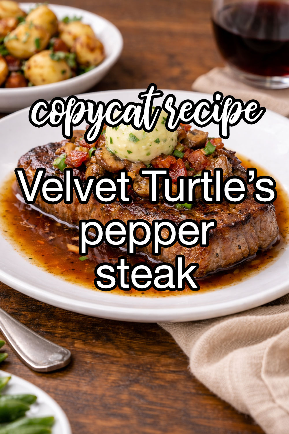 Velvet Turtle Restaurant's Pepper Steak Recipe