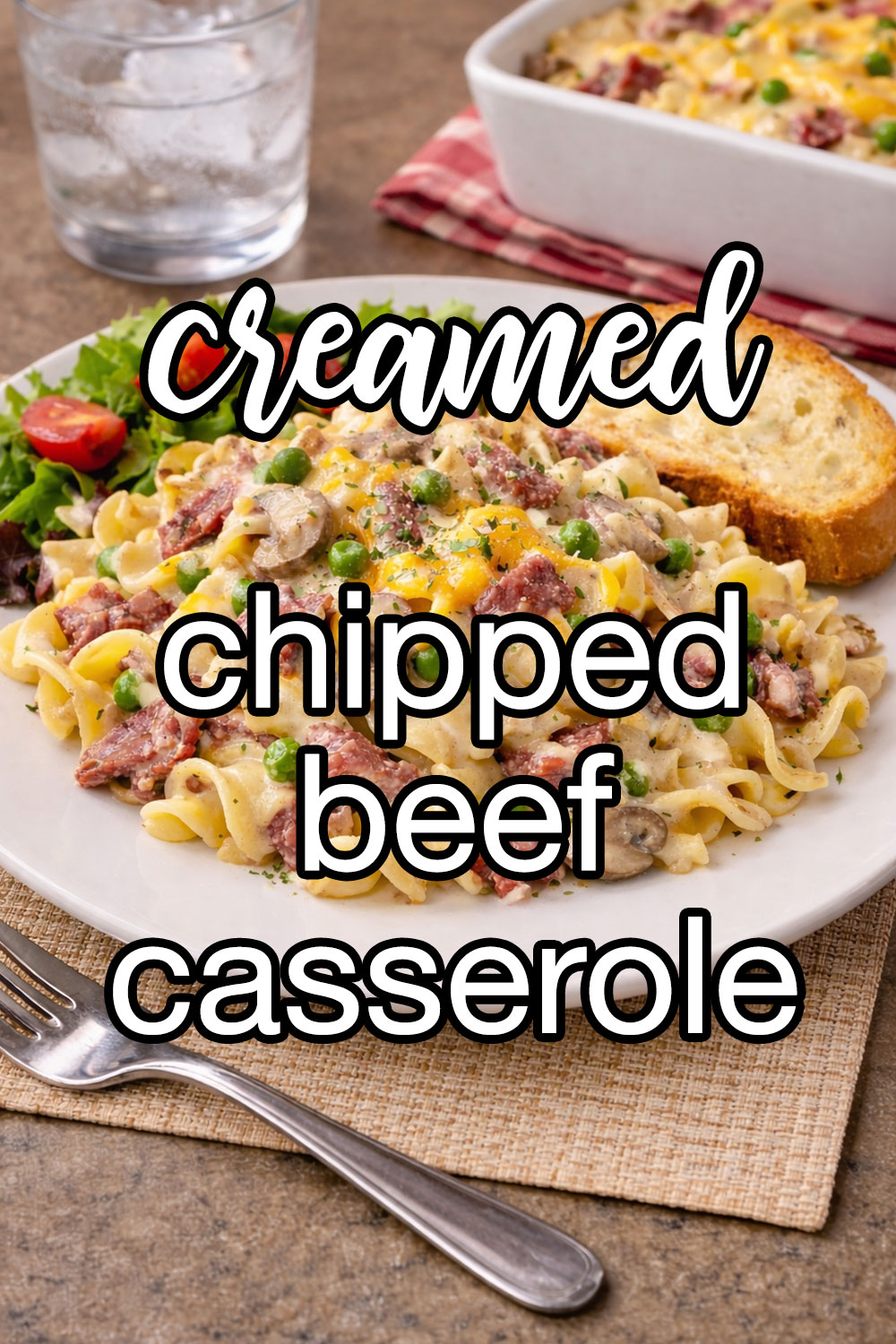 Creamed Chipped Beef Casserole Recipe