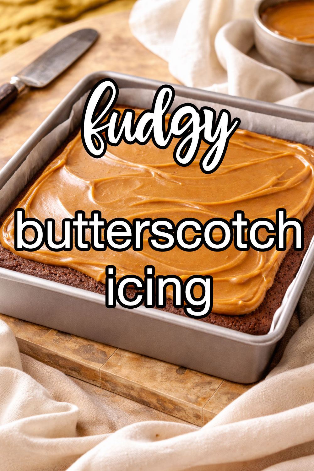 Fudgy Butterscotch Icing Recipe