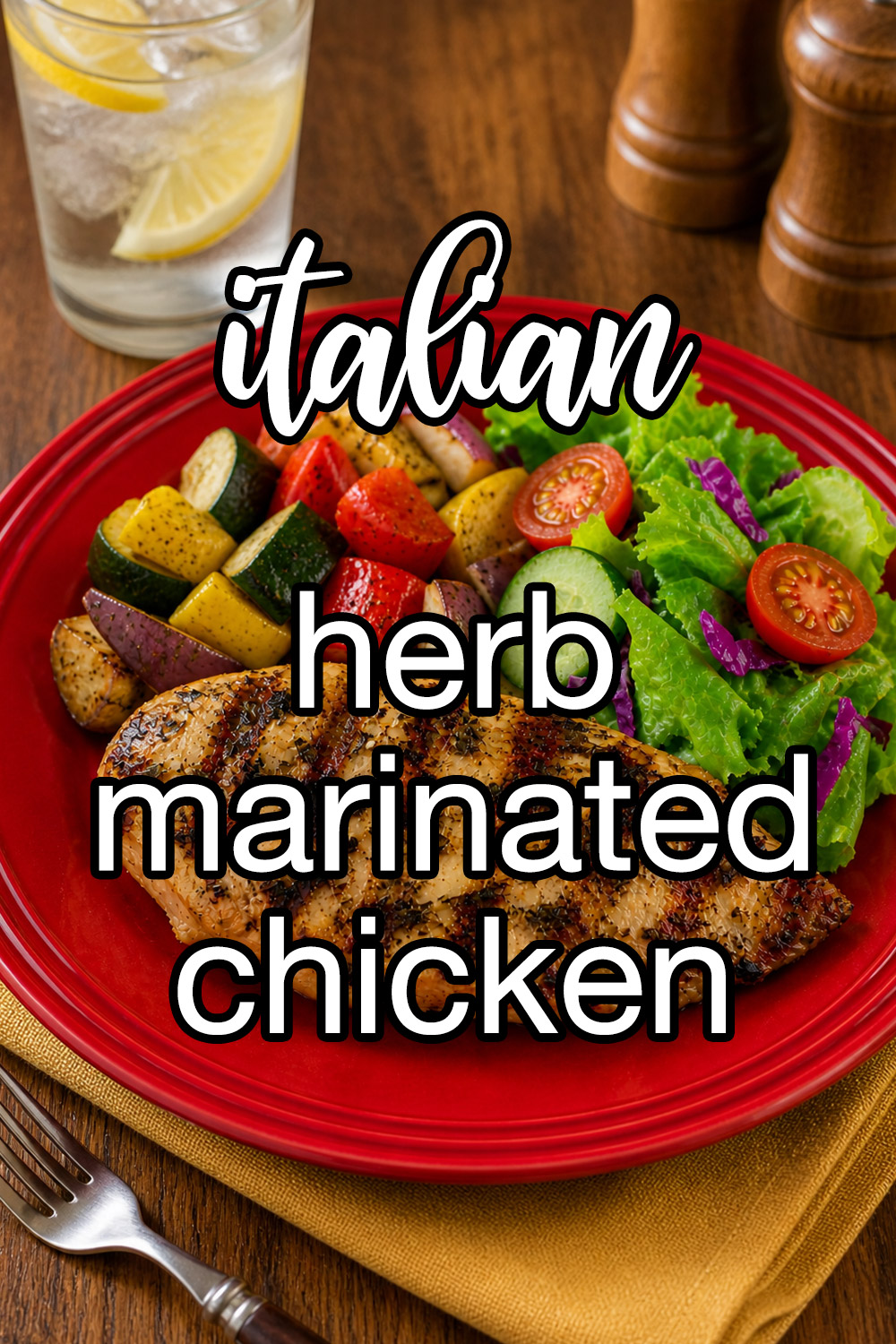 Italian Herb Marinated Chicken Recipe