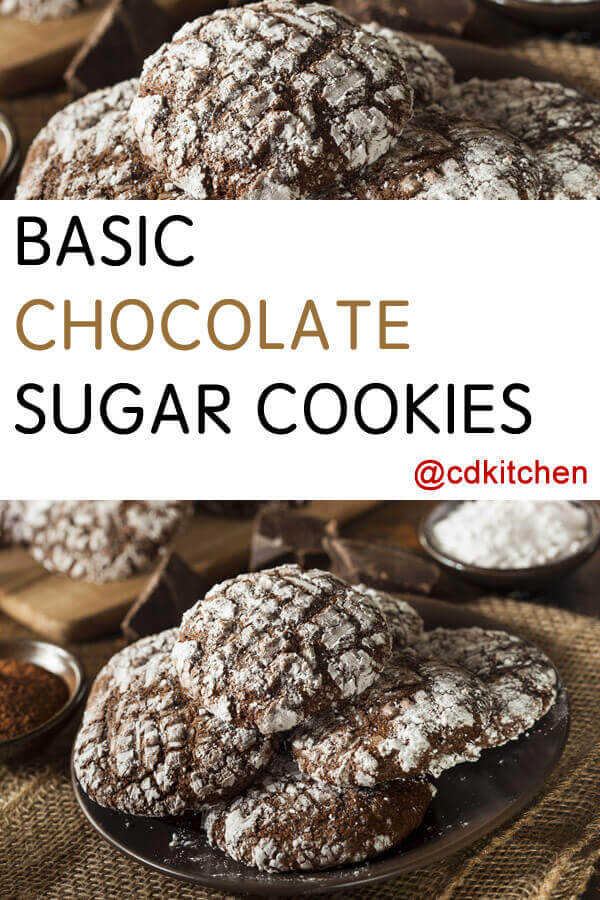 Basic Chocolate Sugar Cookies Recipe