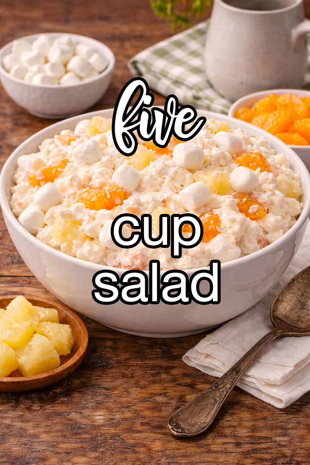 Five Cup Salad Recipe