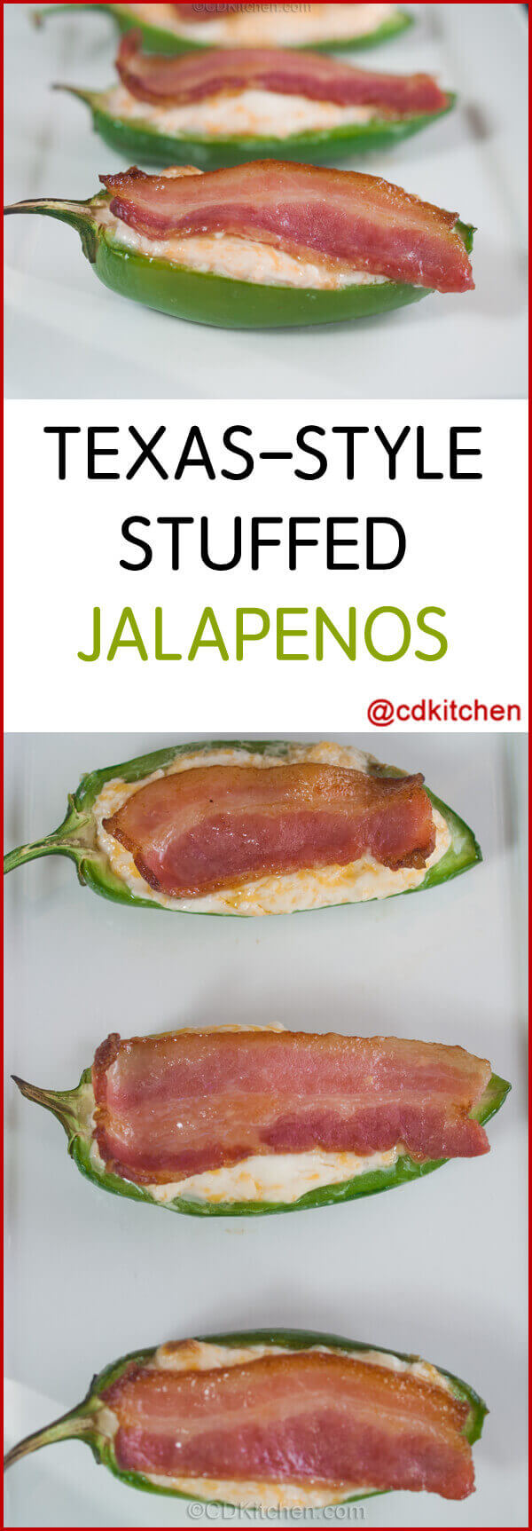 Texas-Style Stuffed Jalapenos Recipe