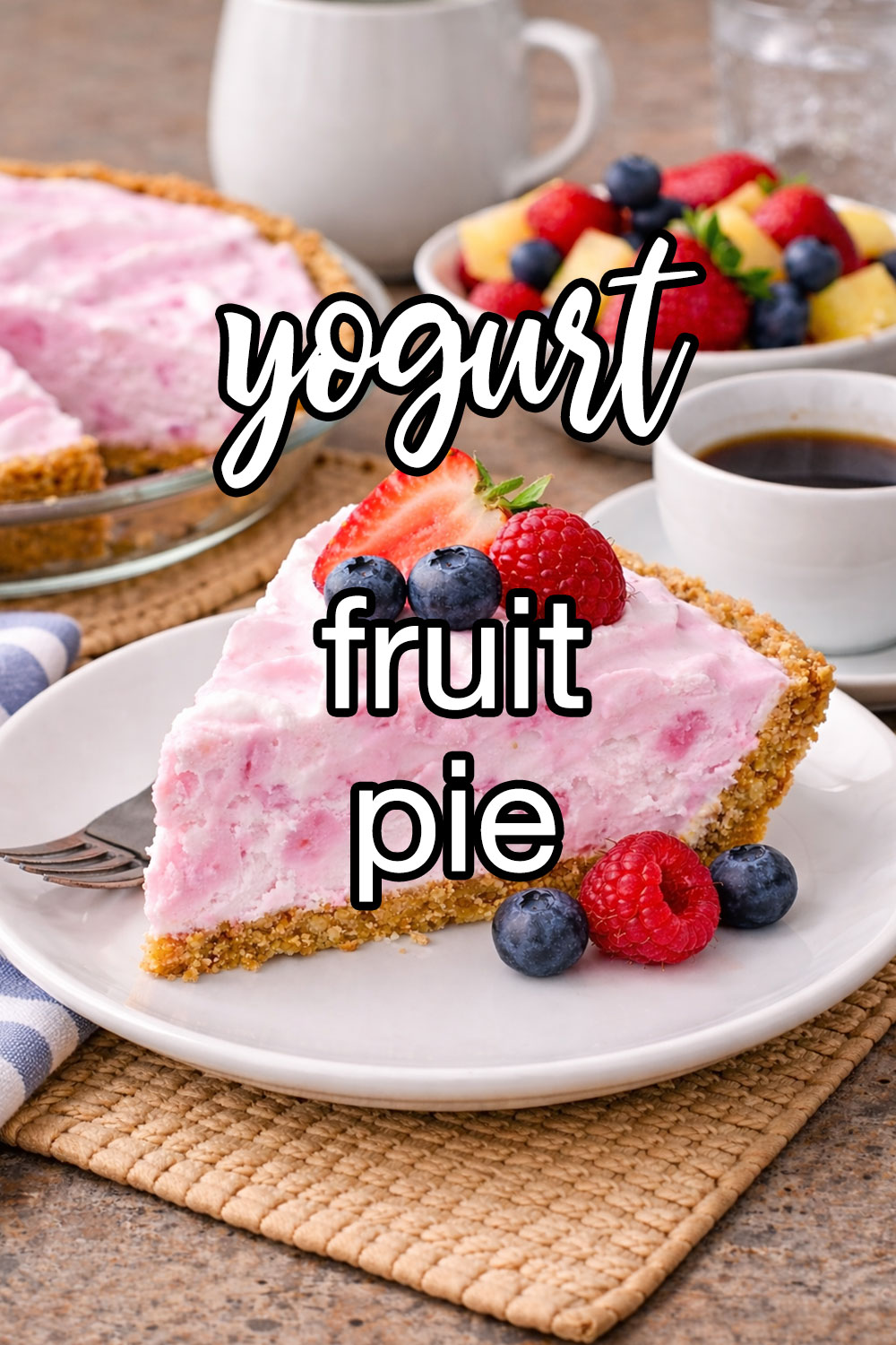 Yogurt Fruit Pie Recipe