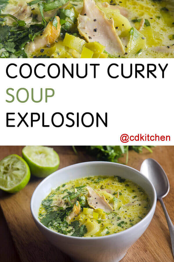 Coconut Curry Soup Explosion Recipe | CDKitchen.com