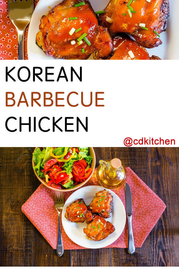 korean bbq chicken