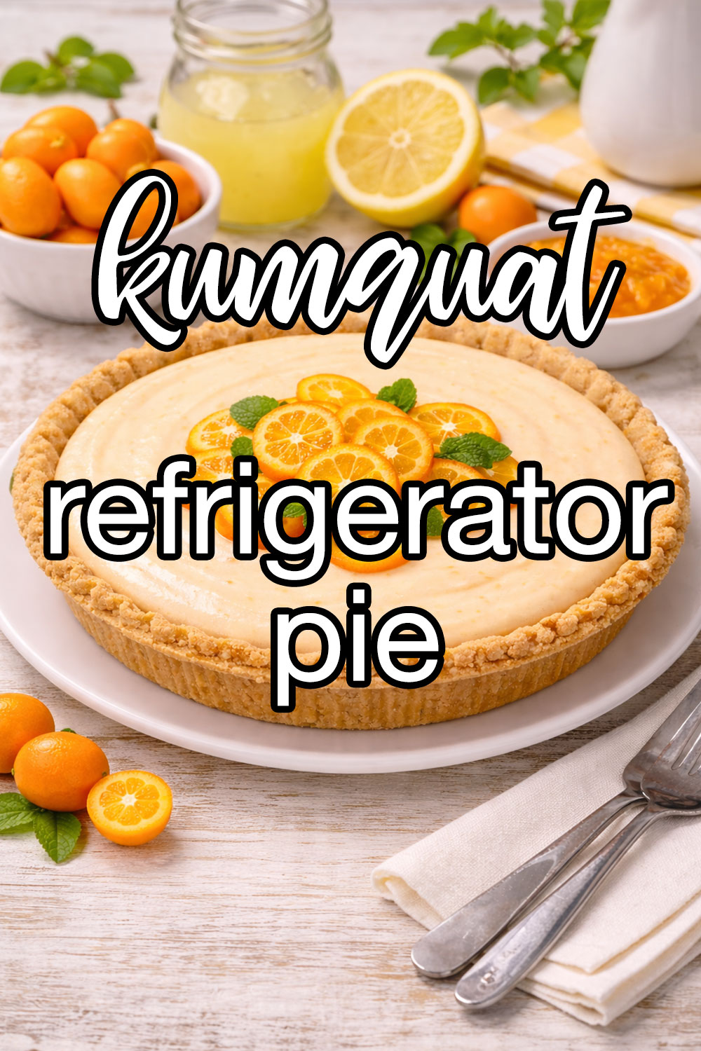 Kumquat Refrigerator Pie Recipe