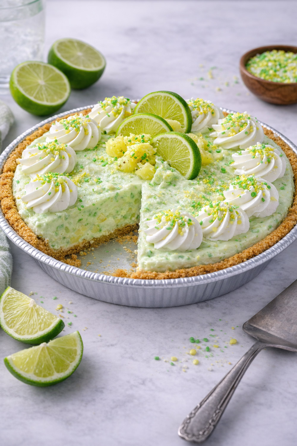 Leprechaun Pineapple Key Lime Pie Recipe