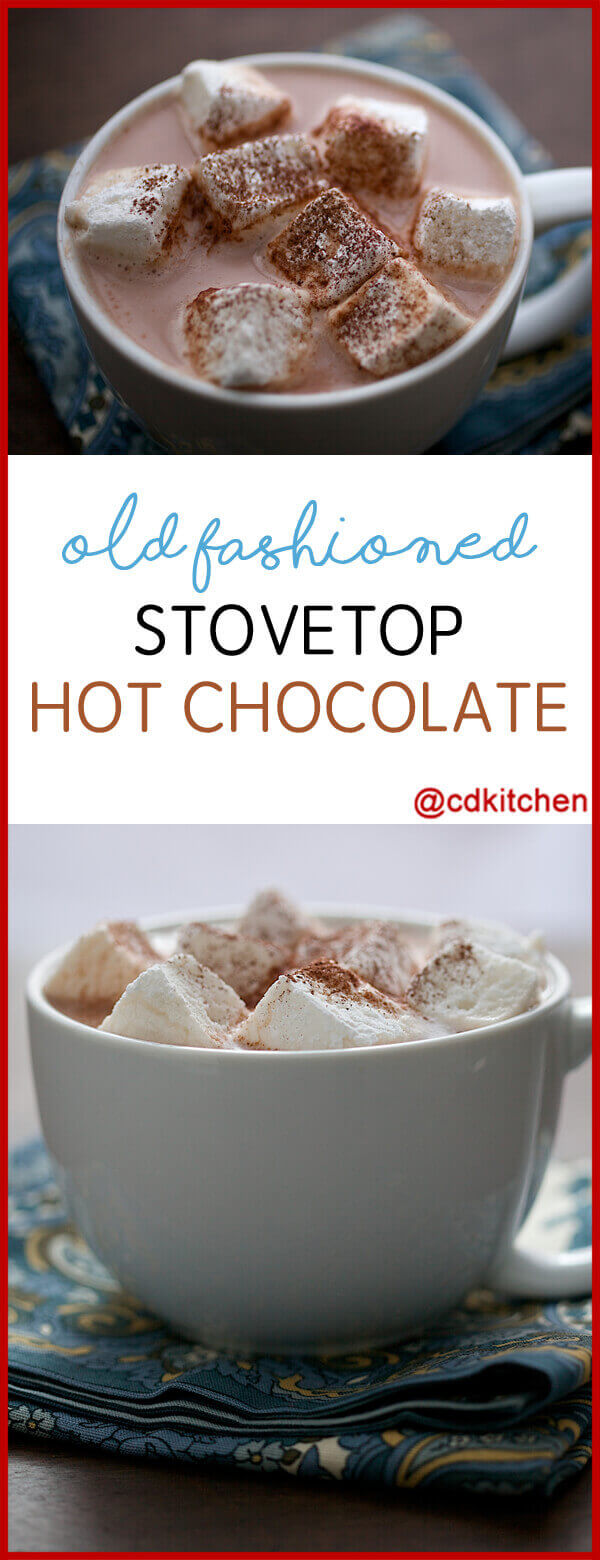 Old Fashioned Stovetop Hot Chocolate Recipe