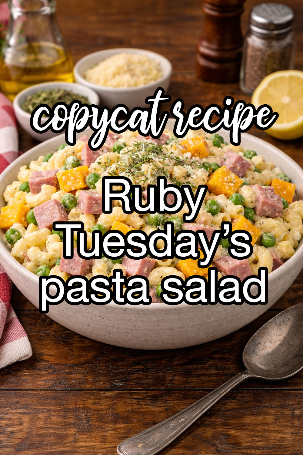 Ruby Tuesday's Pasta Salad Recipe