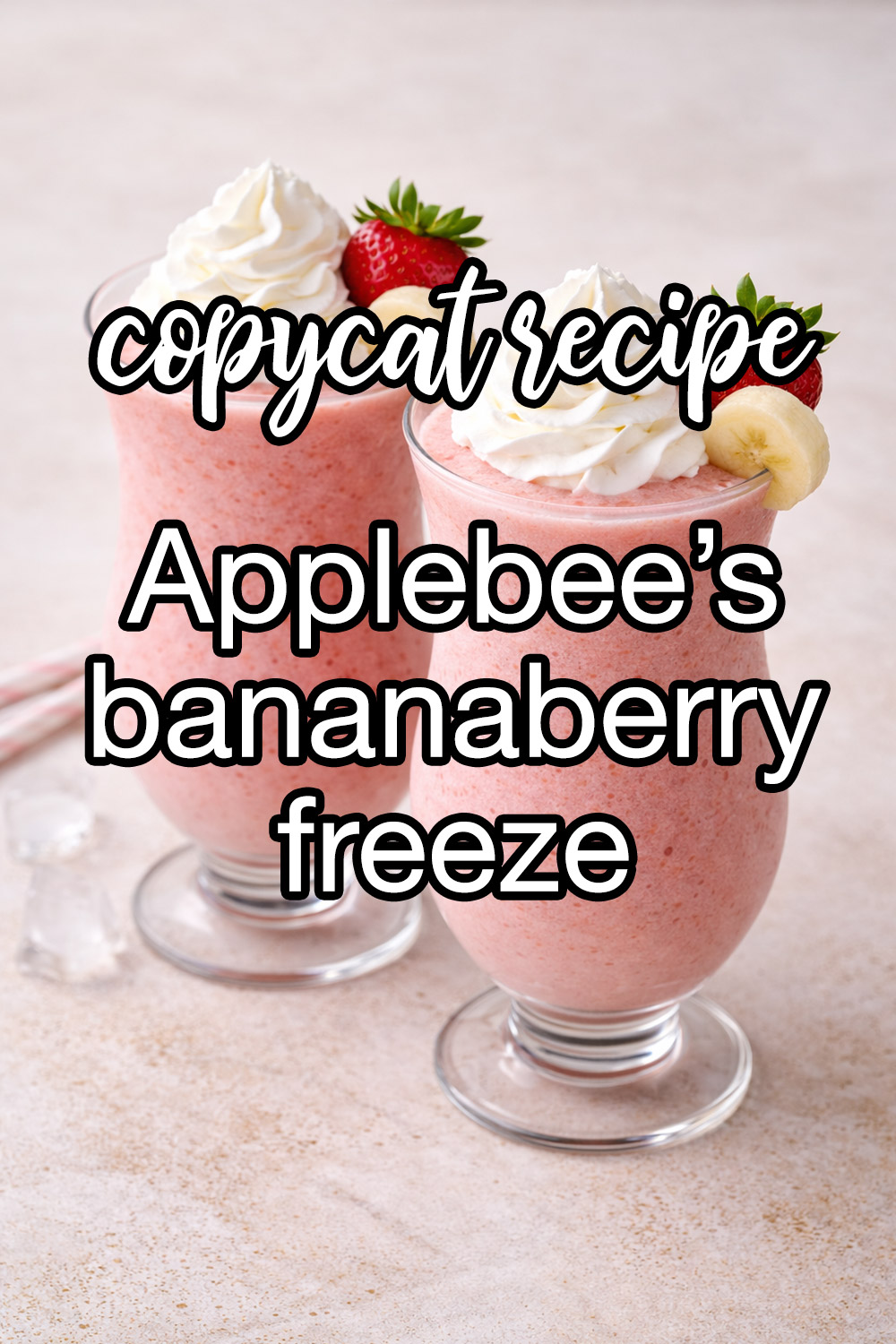 Applebee's Bananaberry Freeze Recipe